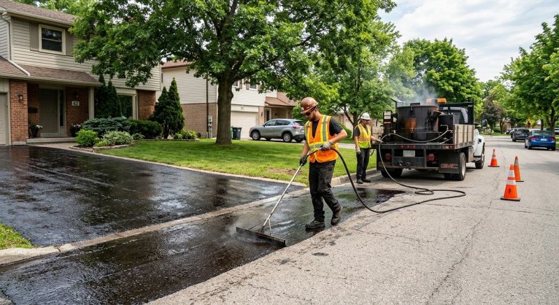 Asphalt Driveway Sealing in San Antonio, TX