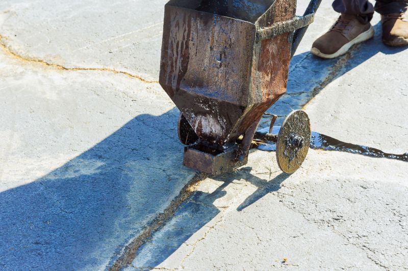 Asphalt Sealing Process