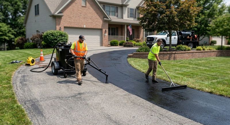 Blacktop Sealcoating in Denver, CO
