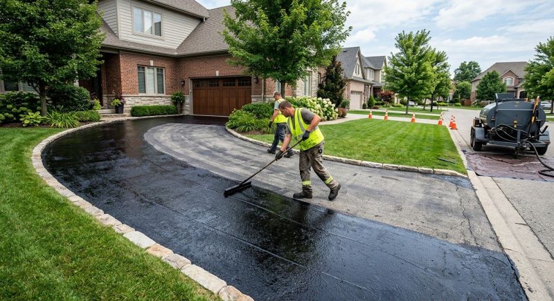 Driveway Sealcoating in Greenville, SC